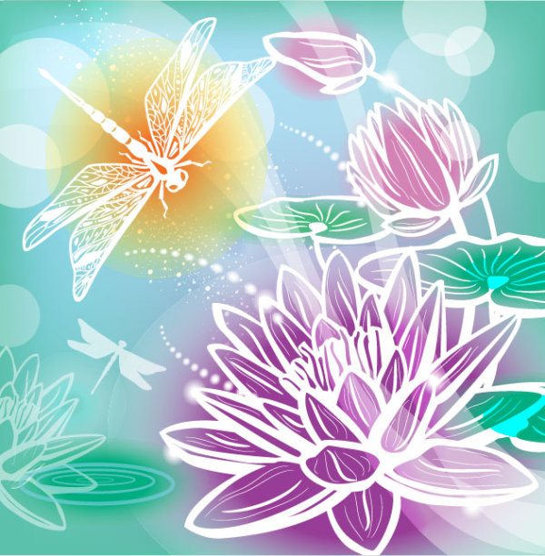 Abstract Flower free vector 04 - Vector Abstract, Vector 