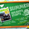 Blackboard Flyer Layered PSD