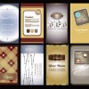 Elements of cards vector 01