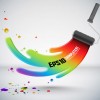 Colorful paint vector 01