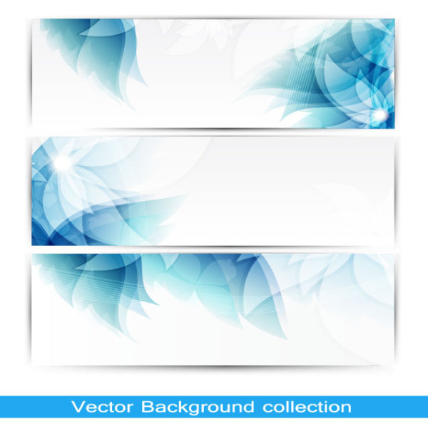 Free EPS file Banner design elements Abstract of vector 02 download
