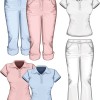 Creative Clothes design elements vector set 04