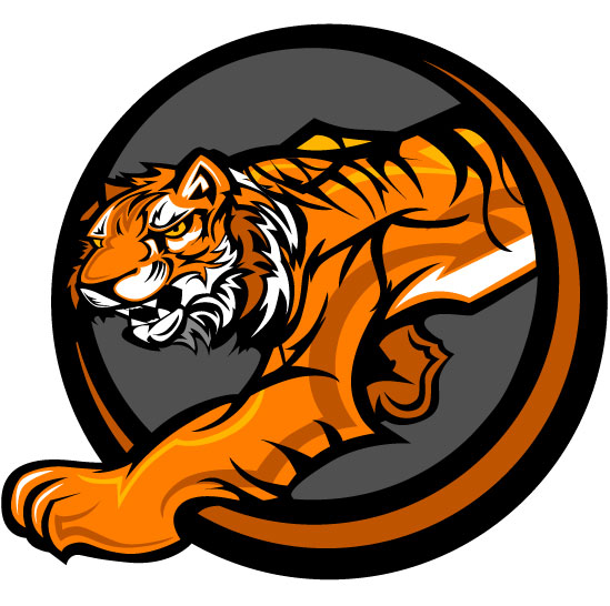 free tiger clipart vector - photo #16