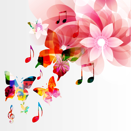 clip art music and flowers - photo #4