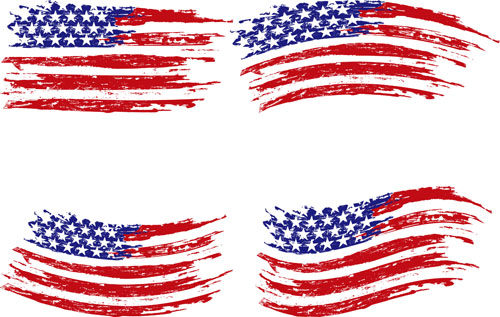 free vector clip art american flag - photo #31