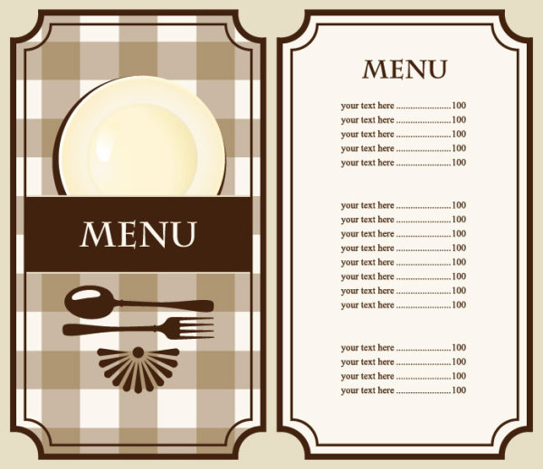 clipart gratuit menu restaurant - photo #35