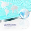 Concept Map elements vector background art 04