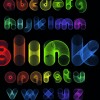 Elements of Different alphabet vector set 01