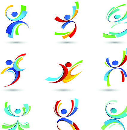 Sport elements logo and icon vector 05 Sport Icons Vector Icons