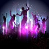 Dancing people with party design vector set 01