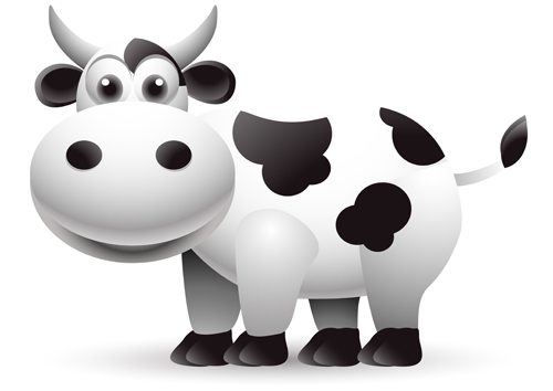 cow clipart vector free - photo #41