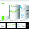 Vector Set of Creative Business card elements 02