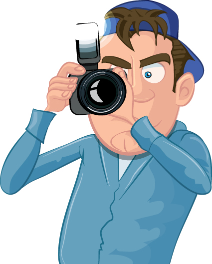 clipart photographer with camera - photo #5