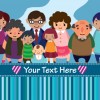 Family Member design elements vector 03