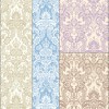 Antique Arnage decorative pattern background vector