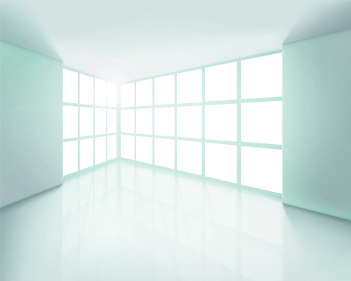 Free download Free download Spacious empty white room design vector 02