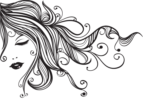 clipart hair design - photo #5