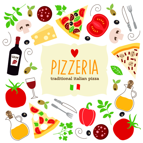pizza ingredients clipart - photo #30