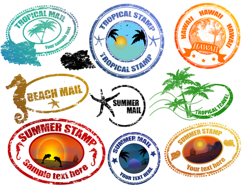 travel stamps clipart free - photo #49