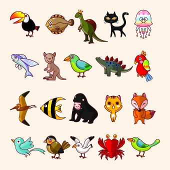 Random Cartoon Animals - Lessons - Blendspace