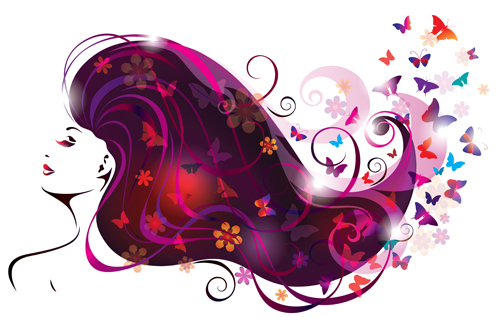 vector free download hair - photo #28