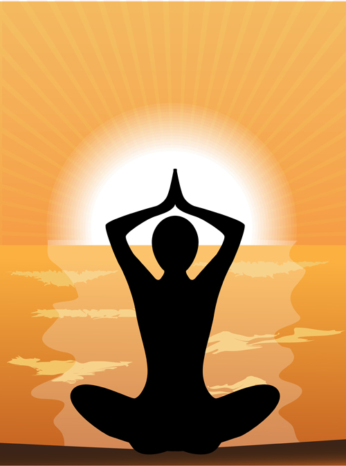 free clip art yoga meditation - photo #27