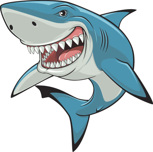free animated shark clipart - photo #18
