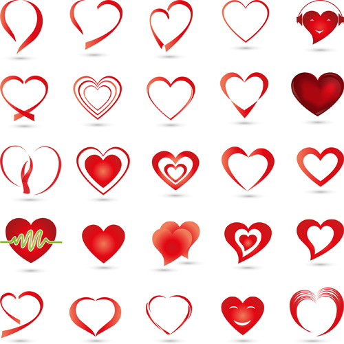 free abstract heart clipart - photo #5