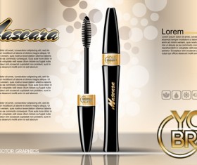 Cosmetics advertising template vectors 04 - Vector Cover free download