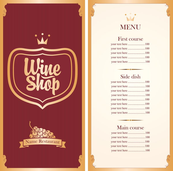 wine-menu-list-template-vector-material-01-free-download