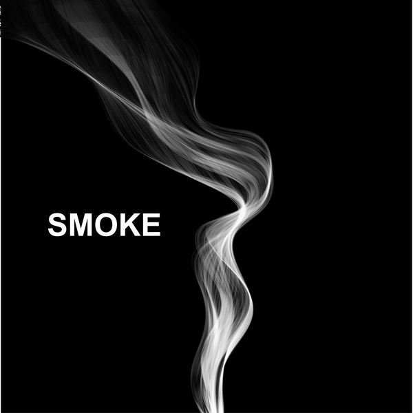 White smoke abstract background vector 05 Vector