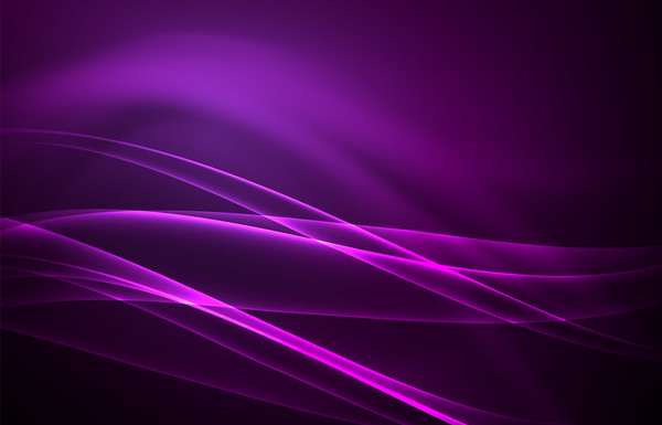 Purple polar lights abstract background vector free download