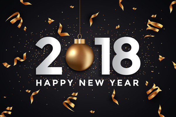 new years cards 2018