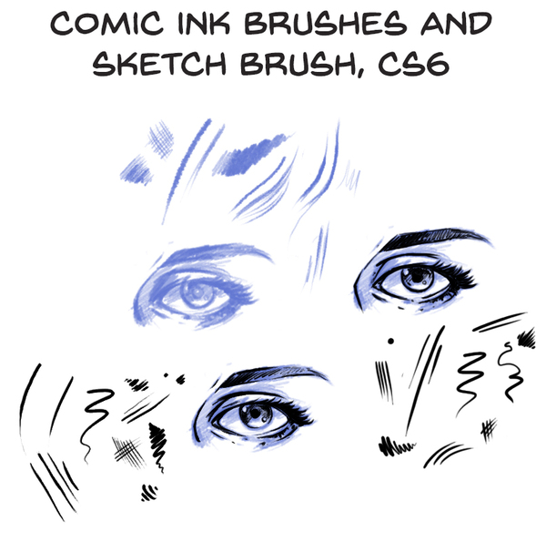 Comic lines Photoshop Brushes - Photoshop Brushes free download