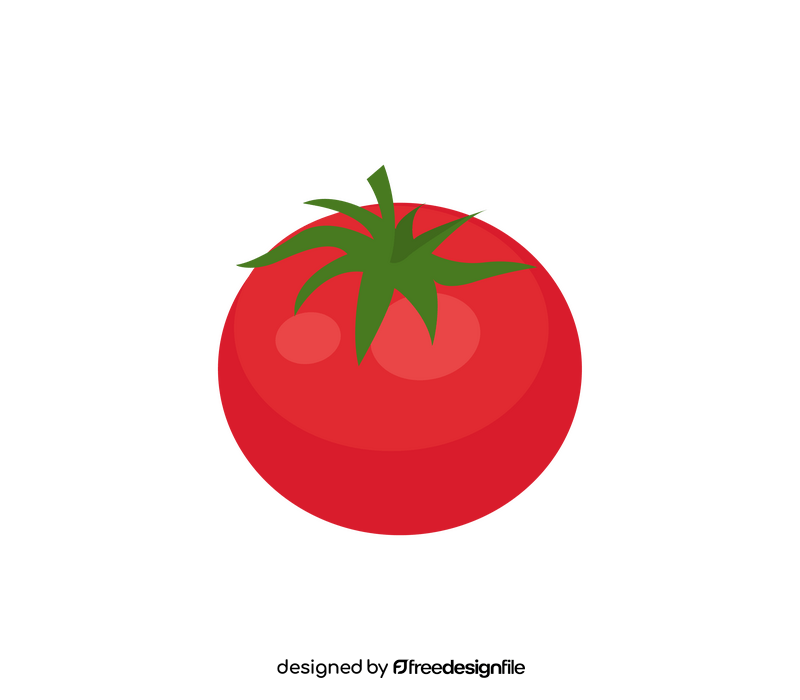 Cartoon tomato clipart