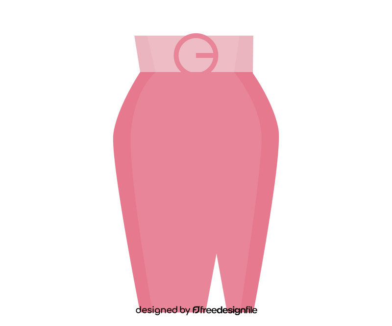 Free pink skirt clipart