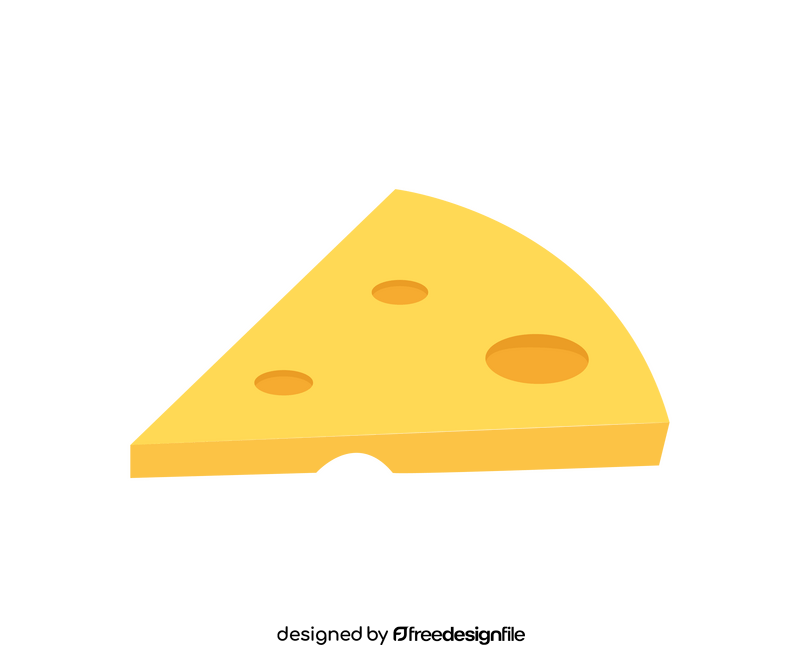 Sliced ​cheese clipart