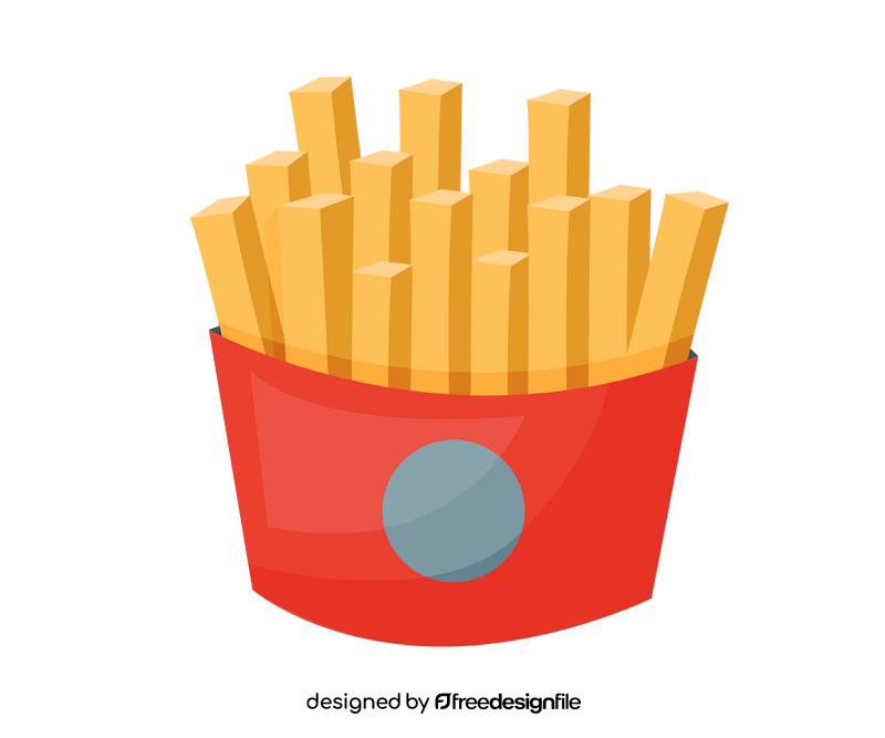 French fries drawing clipart