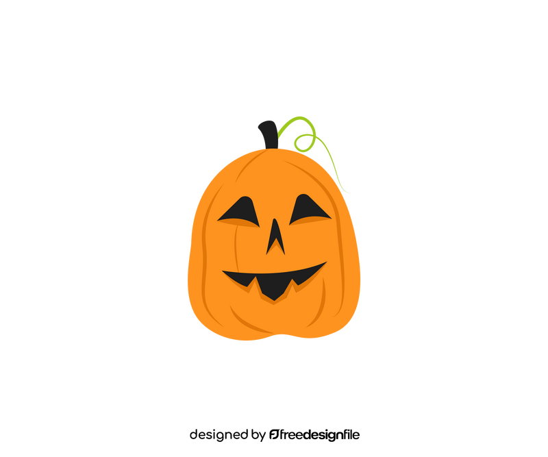 Halloween pumpkin illustration clipart