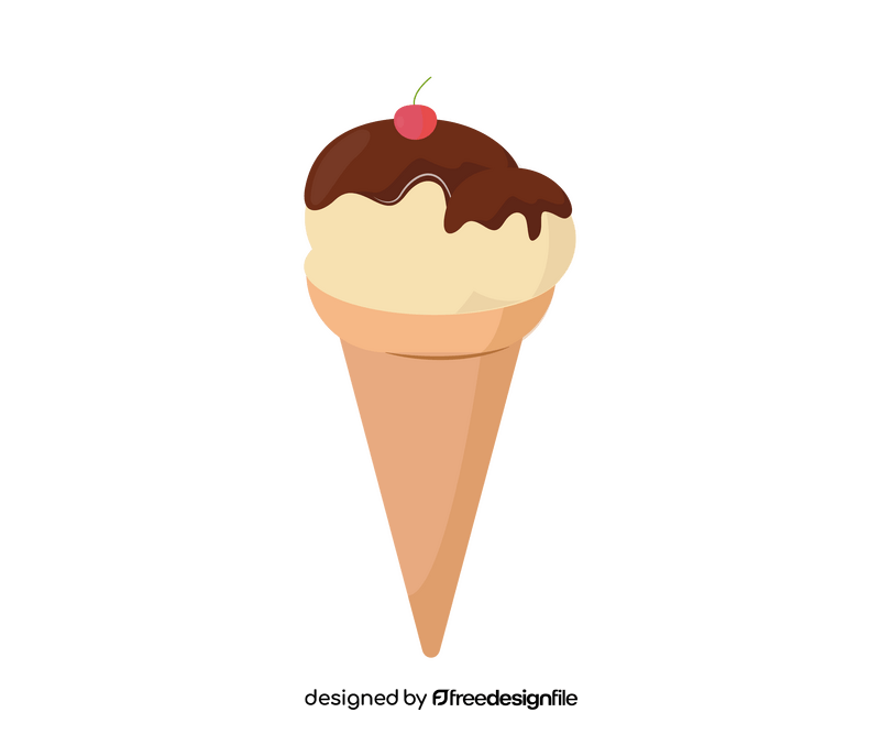 Free ice cream cone clipart