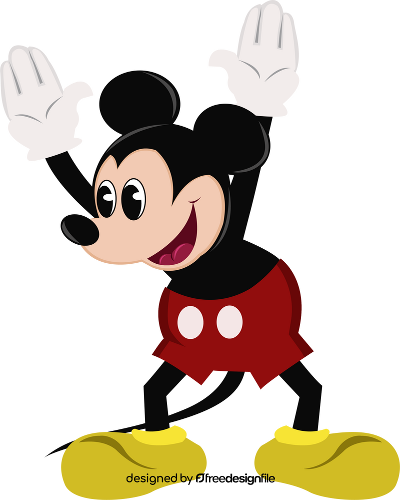 Cartoon mickey mouse clipart