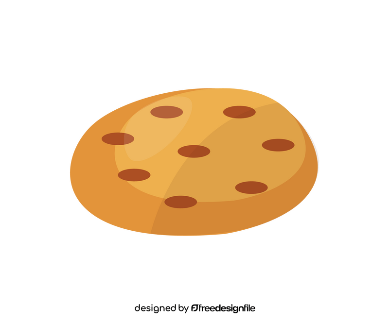 Cartoon biscuit clipart