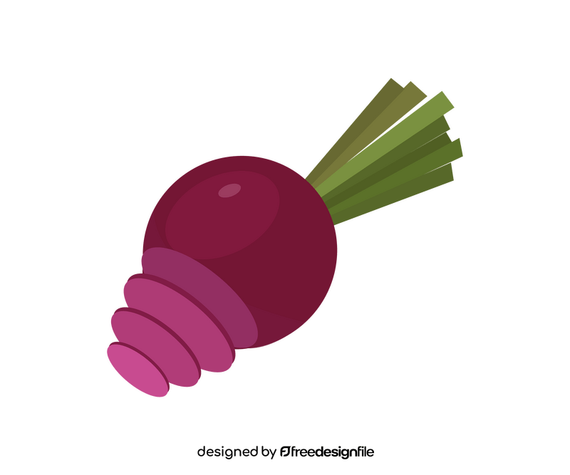 Beet slices clipart