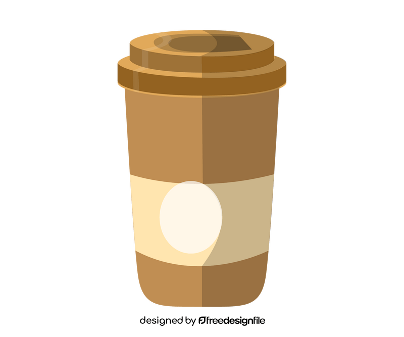 Take away coffee cup clipart
