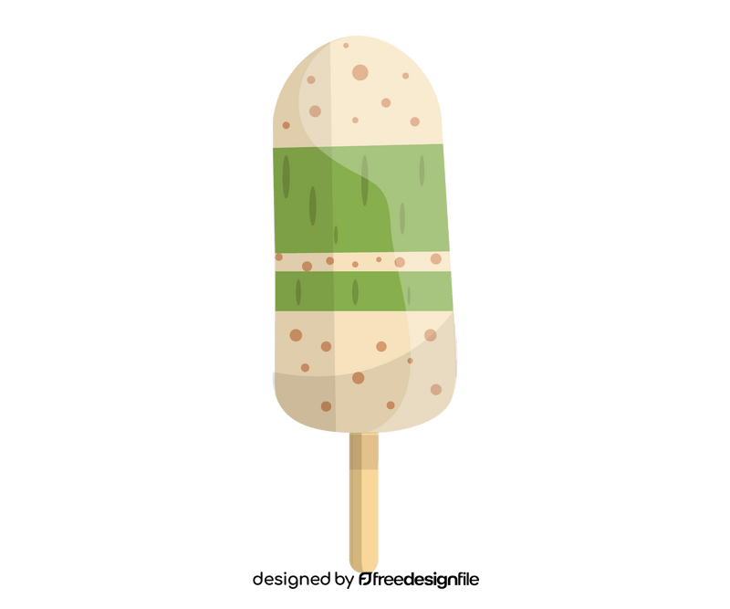 Ice cream on a stick clipart