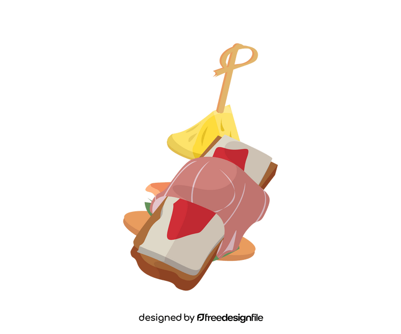Snack illustration clipart