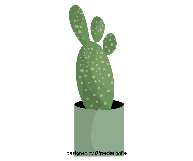Cactus plant drawing clipart