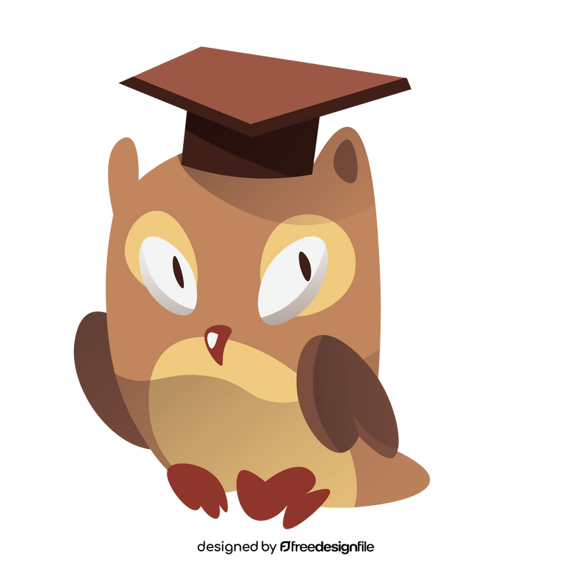 Owl smart clipart