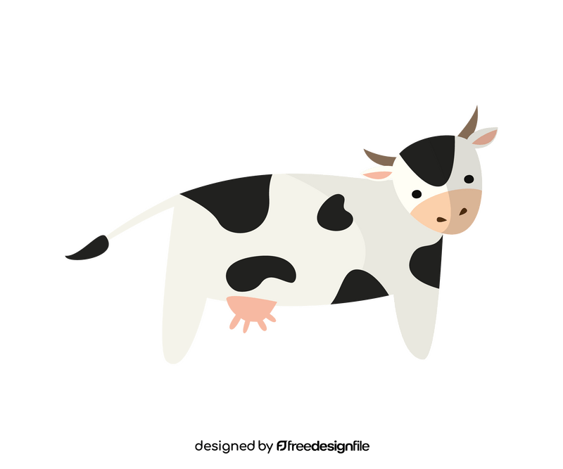Cow cartoon clipart