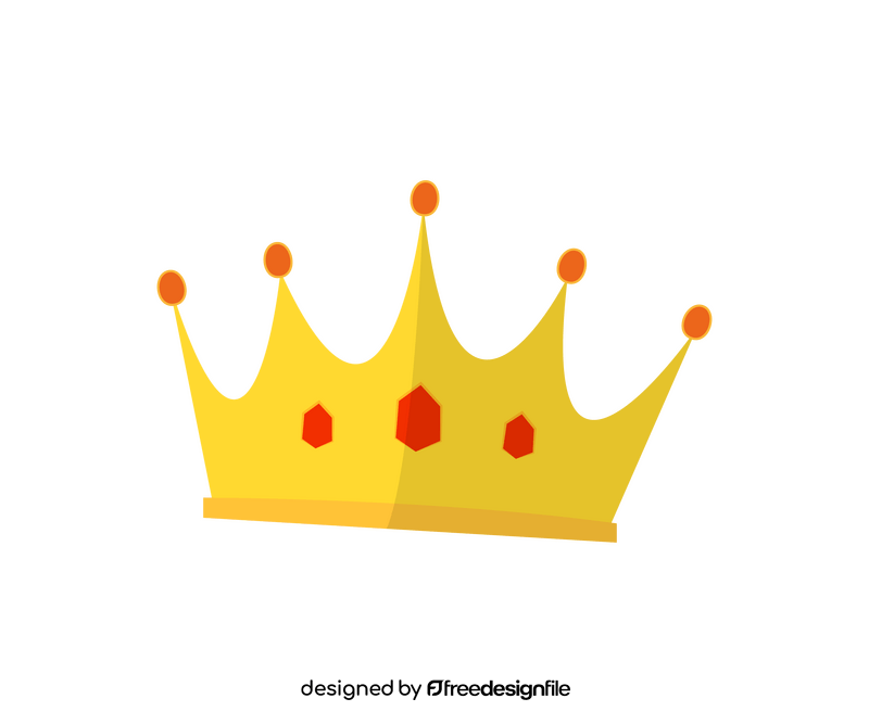 Danish crown clipart